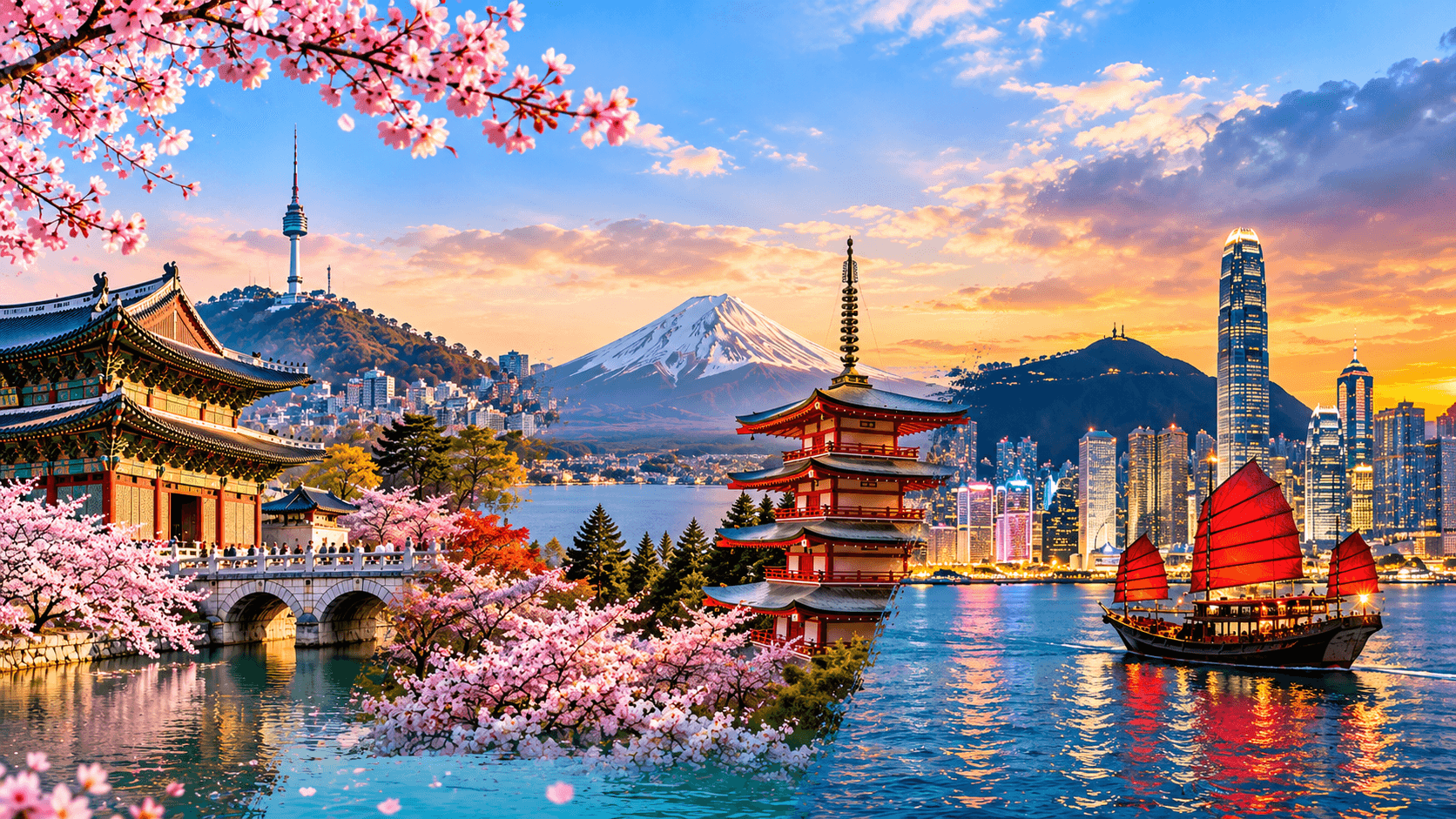Kore & Japonya & Hong Kong Turu